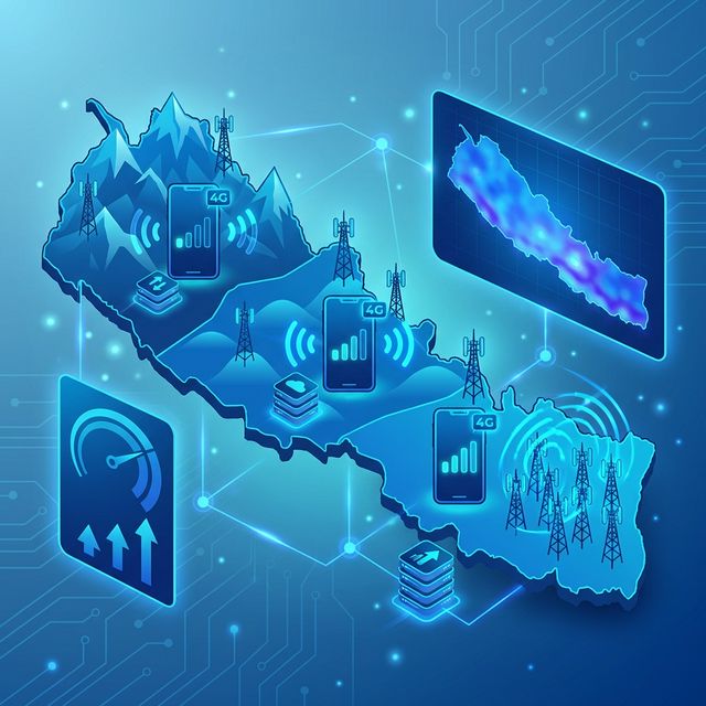 Mobile internet providers in Nepal NTC Ncell Smart Cell network coverage comparison